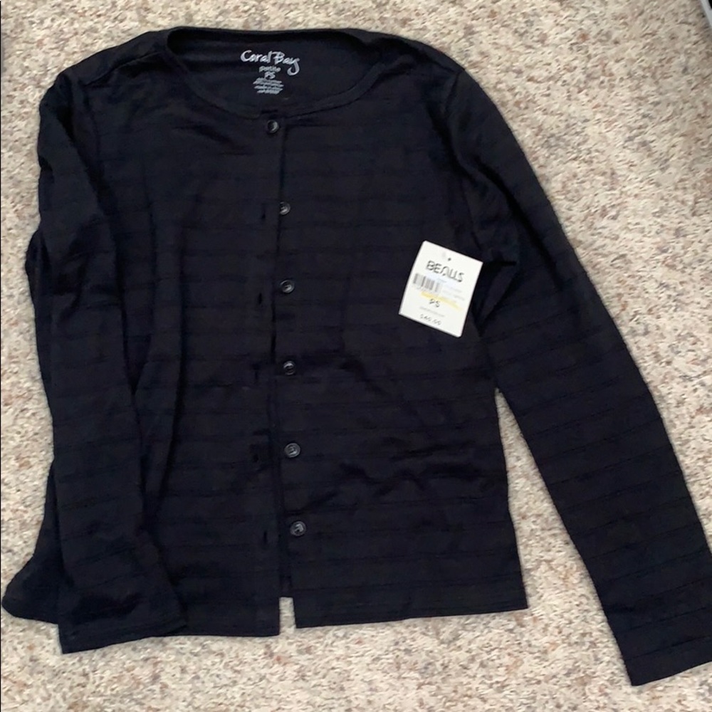 Coral bay cardigan size ps NWT